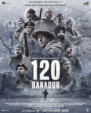 120 Bahadur 2025 Hindi Audio WEB-DL | Hindi Dubbed Movie